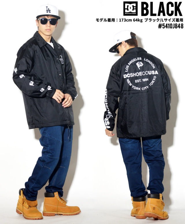 DC SHOES ディーシーシューズ コーチジャケット メンズ ロゴ スケボー スケーター ストリート系 ファッション EDYJK03183 服 通販