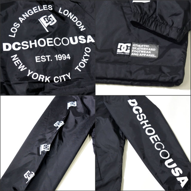 DC SHOES ディーシーシューズ コーチジャケット メンズ ロゴ スケボー スケーター ストリート系 ファッション EDYJK03183 服 通販