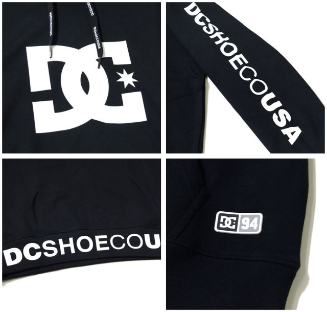 DC SHOES ディーシーシューズ プルオーバー パーカー メンズ ロゴ スケボー スケーター ファッション 5420J820 服 通販 DCPT017