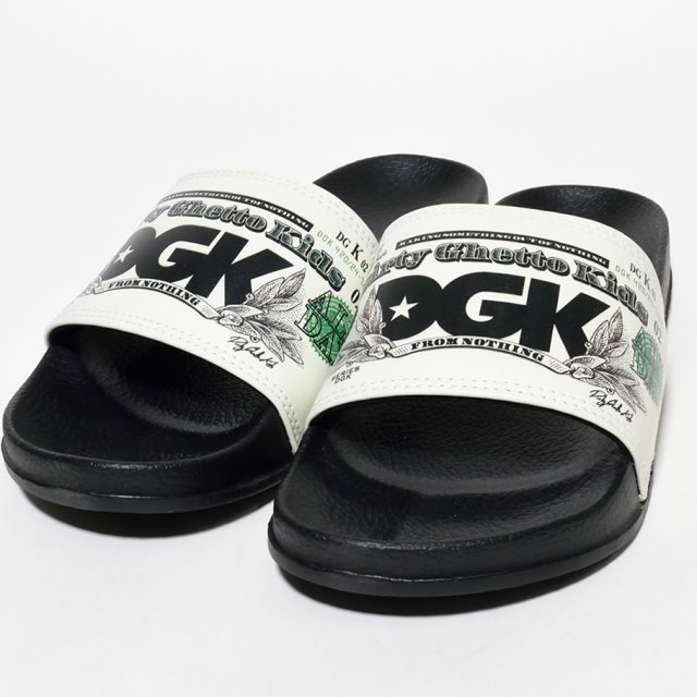 DGK ディージーケー シャワーサンダル メンズ ストリート系 スケーター ヒップホップ ファッション Currency Slide DFS-04 DGFT002