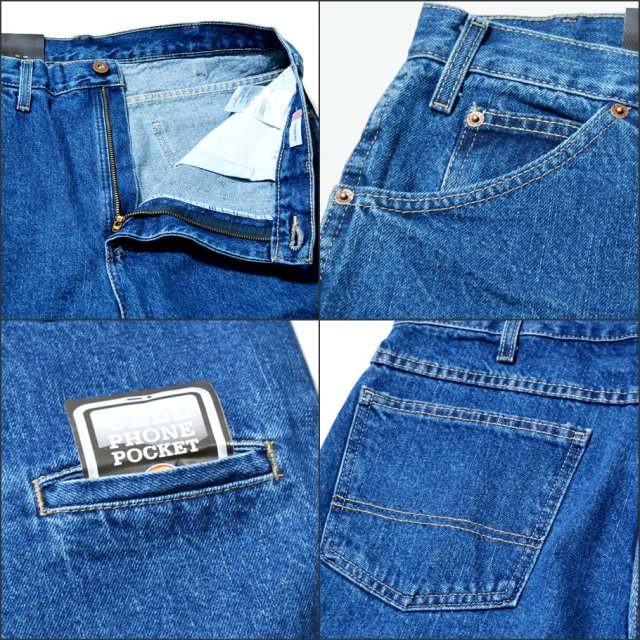 DICKIES ディッキーズ 34293 デニム ハーフパンツ メンズ 大きいサイズ DKDT028