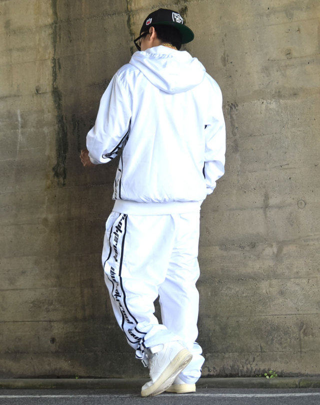 DOP ディーオーピー ナイロン セットアップ メンズ 大きいサイズ スポーツMIX サイドライン hiphop ヒップホップ b系 ファッション 通販 DPST127