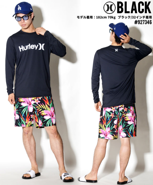 HURLEY ハーレー ボードショーツ 水着 メンズ アロハ 花柄 サーフ系 ストリート系 スケーター ファッション 927346 HADT004