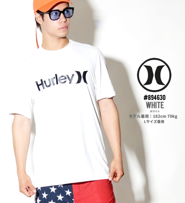 HURLEY ハーレー 半袖 ラッシュガード メンズ サーフ系 ストリート系 スケーター ファッション 894630 HATT002