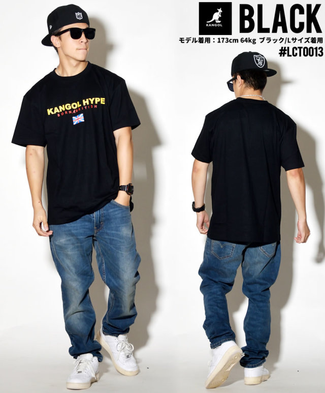KANGOL カンゴール 半袖 Tシャツ メンズ 大きいサイズ ブランドネーム 国旗 ストリート系 ヒップホップ ファッション 服 通販 LCT0013 KLTT003