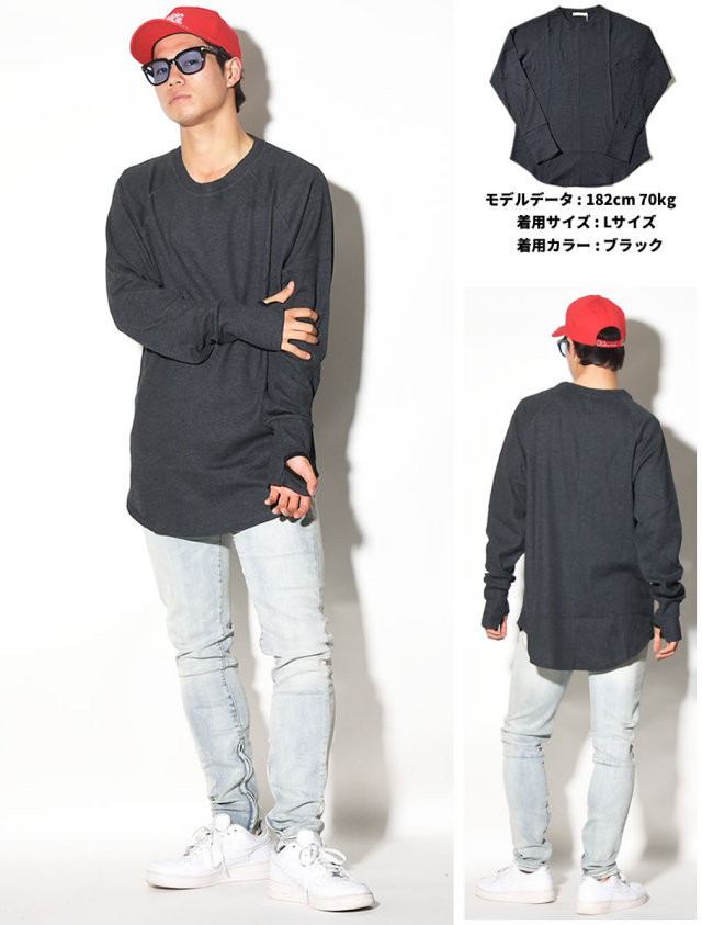 mnml ミニマル ロンT 長袖tシャツ メンズ ラグラン ストリート ヒップホップ ファッション 通販 18ML-SP416L MLTT010