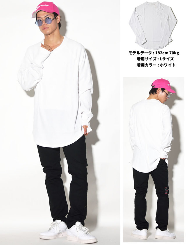 mnml ミニマル ロンT 長袖tシャツ メンズ ラグラン ストリート ヒップホップ ファッション 通販 18ML-SP416L MLTT010