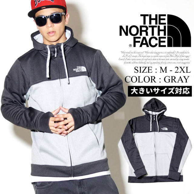THE NORTH FACE ザノースフェイス ジップパーカー メンズ ロゴ NF0A34YV NFJT004
