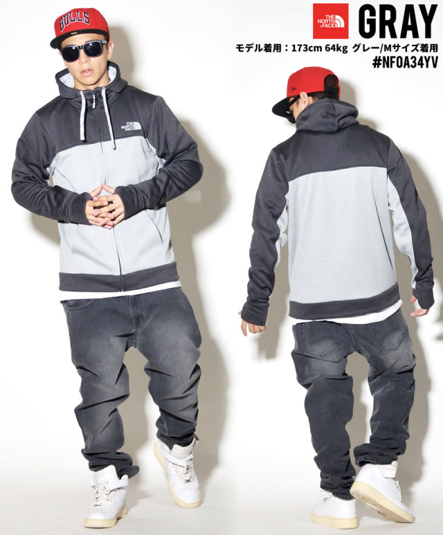THE NORTH FACE ザノースフェイス ジップパーカー メンズ ロゴ NF0A34YV NFJT004