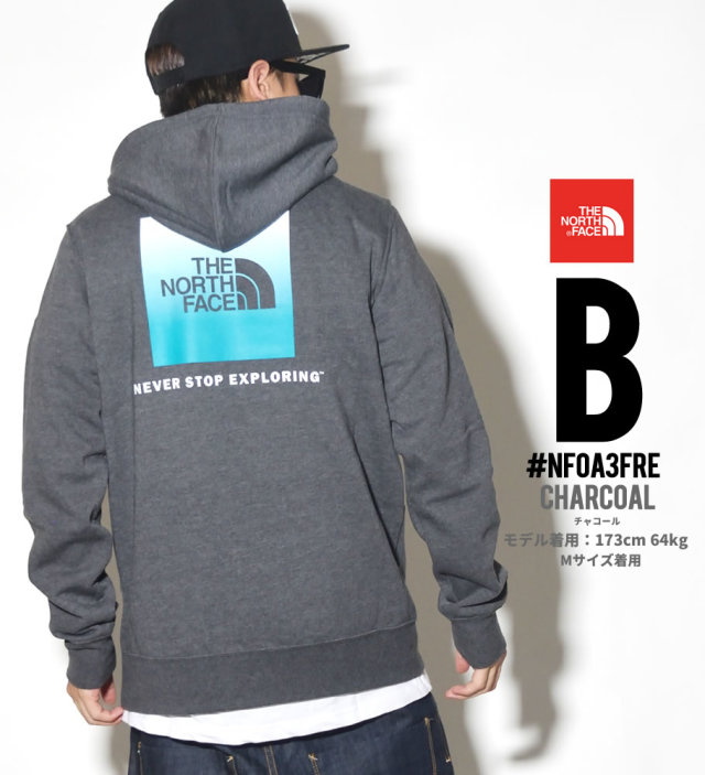THE NORTH FACE ザノースフェイス プルオーバーパーカー メンズ ボックスロゴ NF0A3FRE NFPT003
