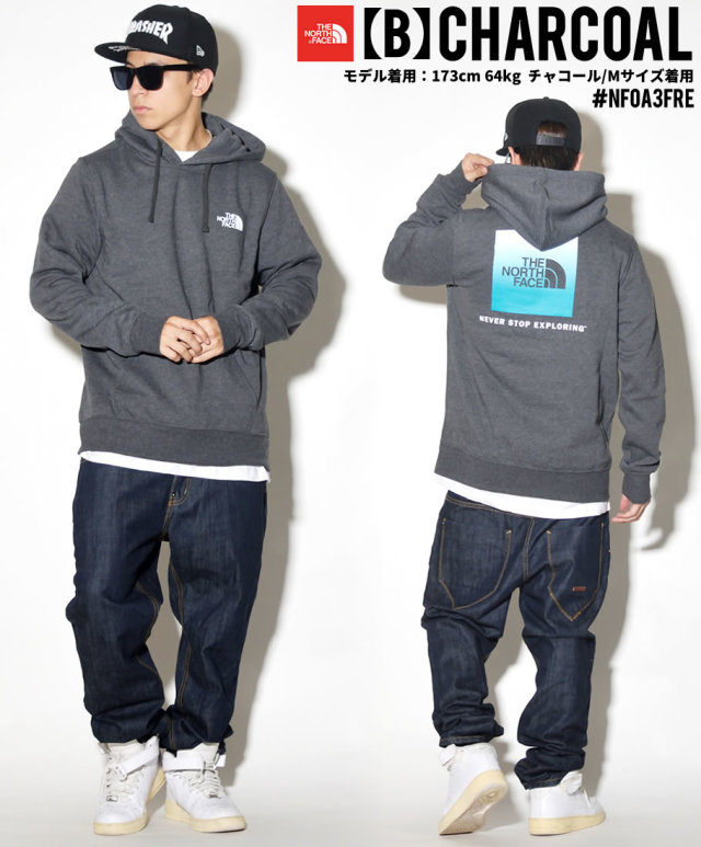 THE NORTH FACE ザノースフェイス プルオーバーパーカー メンズ ボックスロゴ NF0A3FRE NFPT003
