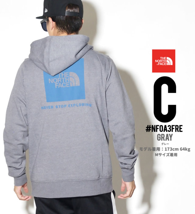 THE NORTH FACE ザノースフェイス プルオーバーパーカー メンズ ボックスロゴ NF0A3FRE NFPT003