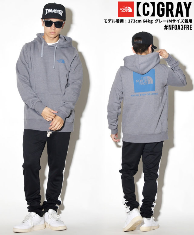 THE NORTH FACE ザノースフェイス プルオーバーパーカー メンズ ボックスロゴ NF0A3FRE NFPT003