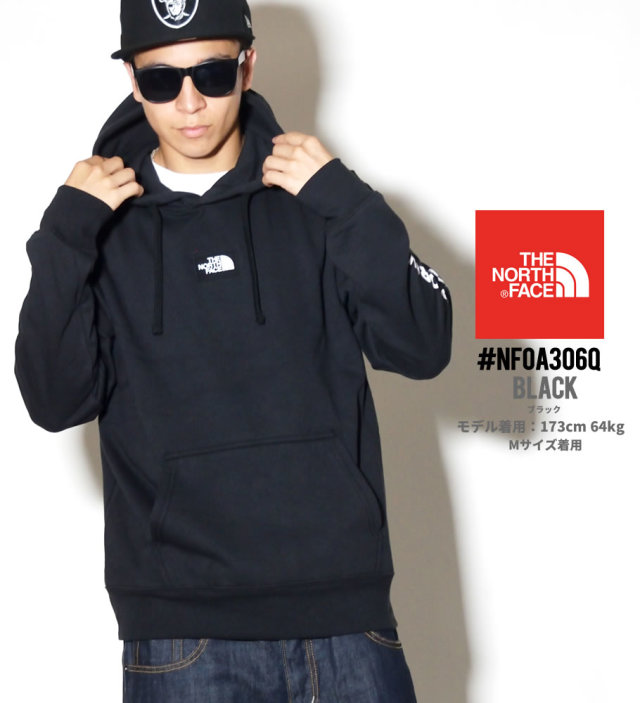 THE NORTH FACE ザノースフェイス プルオーバーパーカー メンズ ロゴ 袖に文字 NF0A3O6Q NFPT005