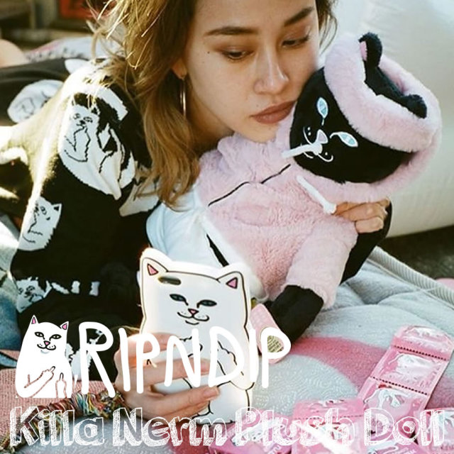 RIPNDIP リップンディップ ぬいぐるみ 猫 ネコ 人形 通販 RDAT037