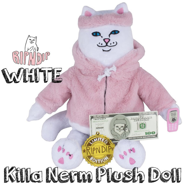RIPNDIP リップンディップ ぬいぐるみ 猫 ネコ 人形 通販 RDAT037