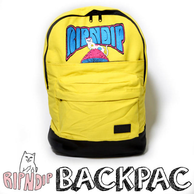 RIPNDIP リップンディップ バックパック リュックサック 猫 ネコ ロゴ 鞄 通販 RDBT005