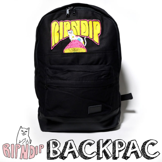 RIPNDIP リップンディップ バックパック リュックサック 猫 ネコ ロゴ 鞄 通販 RDBT005