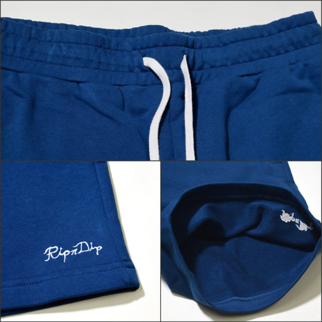 RIPNDIP リップンディップ スウェット ハーフパンツ メンズ 猫 ネコ ストリート系 スケーター ファッション 通販 RDDT003