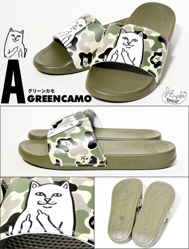 RIPNDIP リップンディップ シャワーサンダル ストリート系 スケーター ファッション 通販 RDFT002
