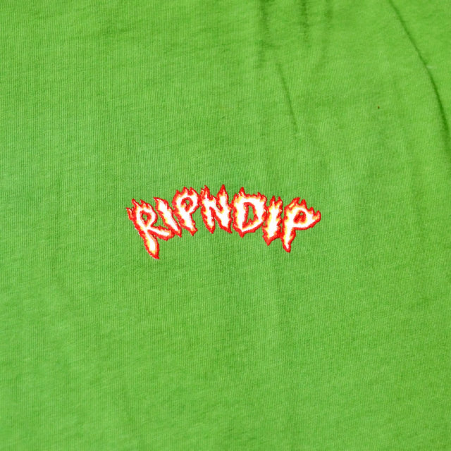RIPNDIP リップンディップ 半袖 Tシャツ メンズ フレイム 三角 ストリート系 スケーター ファッション 通販 RDTT018