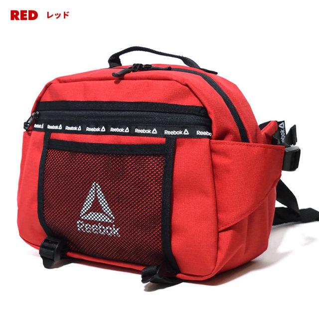 Reebok リーボック ショルダーバッグ ウェストバック 斜め掛け b系 ストリート系 ファッション 鞄 ARB1031 RKBT002