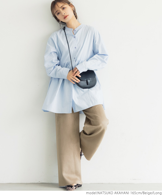 テストフェイクスウェードイージーワイドパンツ ほげほげ レディース  ロング丈 ミモレ丈 ウエストゴム 20aw コカ(16-190712001-01)