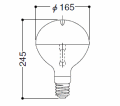 ����ŵ� �Х饹�ȥ쥹����� BHRF100/110V250WH ȿ�ͷ� 250W