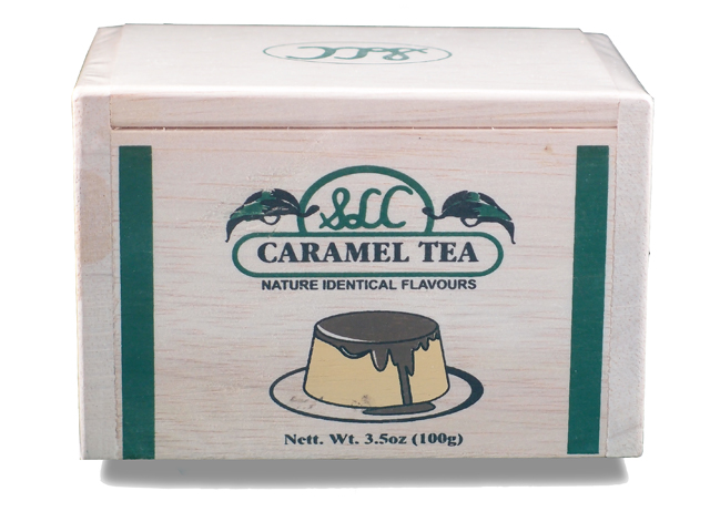 【木箱入茶葉】フレーバーティーキャラメル100g