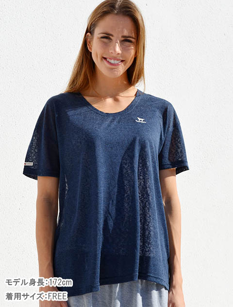 リネンライクTシャツ