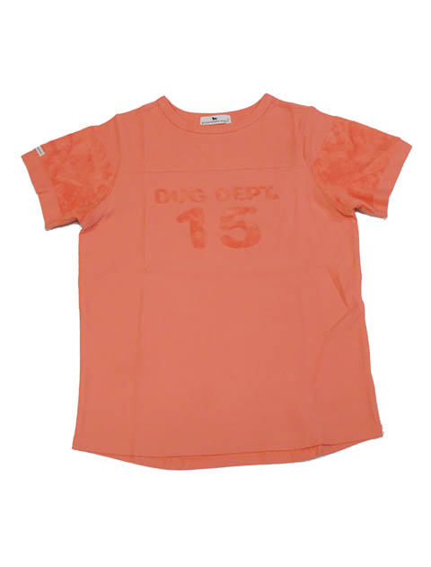 パイルロゴクルーTシャツ