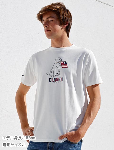 MVS天竺フラッグドッグTシャツ