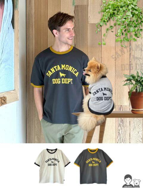 【ドッグデプト完売品】LAスポーツロゴ 3L ペアルックTシャツ UNISEX】LAスポーツロゴTシャツ