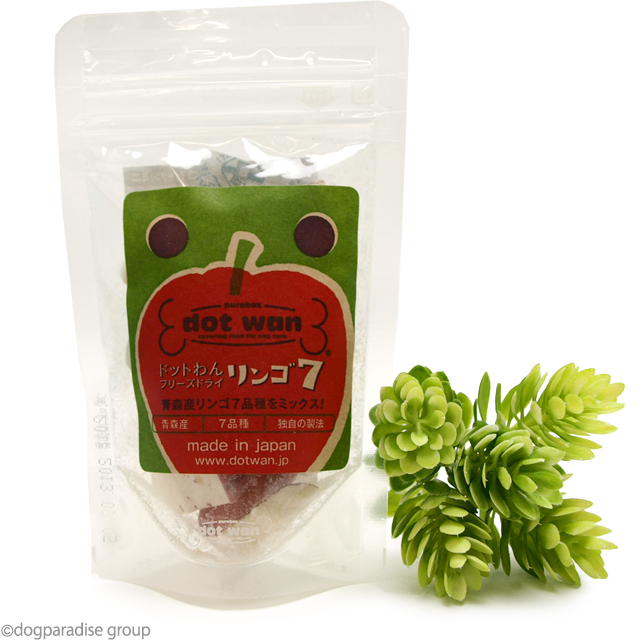 ドットわん フリーズドライリンゴ7 8g ドットわん リンゴ7