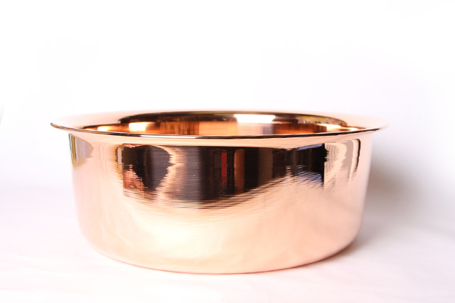 S-9360 銅 洗い桶(33cm) 料理道具 銅源サイトウ