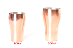 華HANAシリーズタンブラー　銅ミラー　200ml