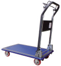 スチールハンドストッパー付台車(小)NSPH101S 荷台寸法W740xD480