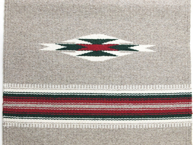 【限定色】 オルテガ 841530-139 手織りチマヨ・ブランケット 38x76cm ピーカンヘザー