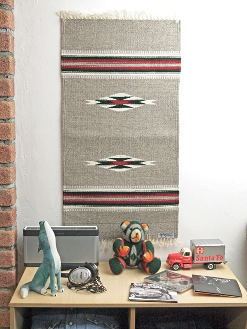 【限定色】 オルテガ 841530-139 手織りチマヨ・ブランケット 38x76cm ピーカンヘザー