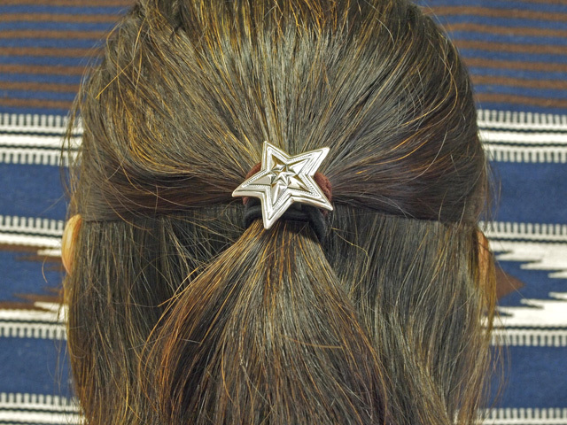 【直輸入純正品】コディー・サンダーソン作 07-0034 『スター・イン・・スター』ヘアータイ / ペンダント / ブレスレット