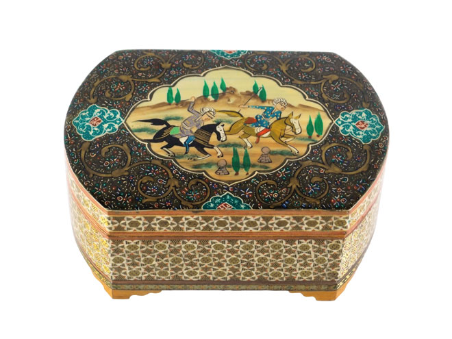 カタム Jewelry Box 約15×8×11cm　kj015008001
