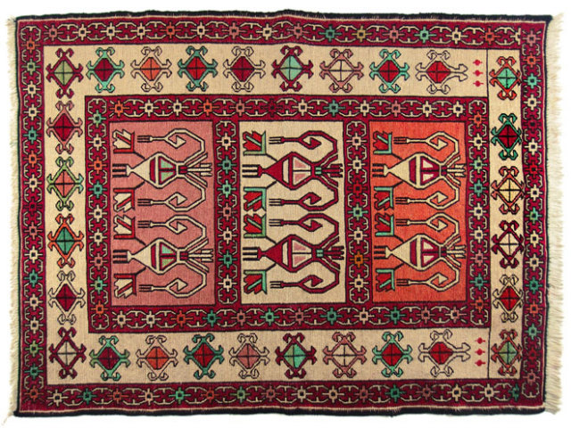 キリム 約95×72cm　ki095072001