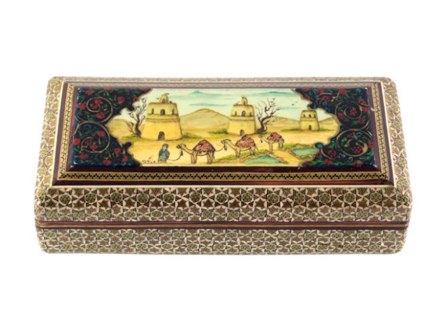 カタム Jewelry Box 約20×6×10cm　kj020006001