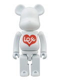 BE@RBRICK �٥��֥�å� Ķ��� LOVE BIANCO 200%