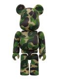 BE@RBRICK �٥��֥�å� BAPE(R) CAMO GREEN Ver. 100%