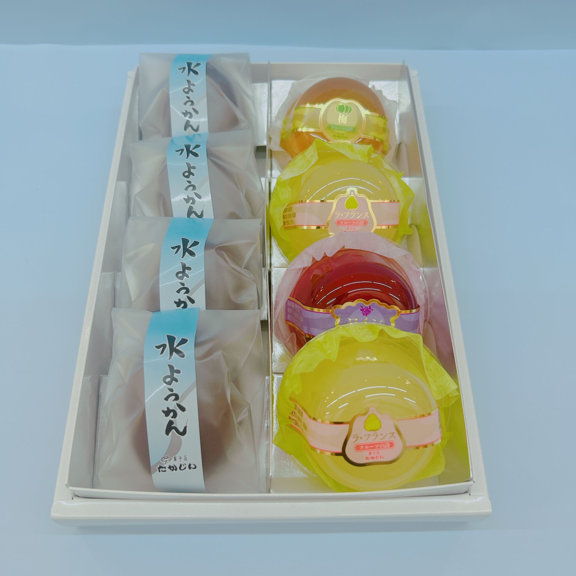 フルーツの詩と水ようかん