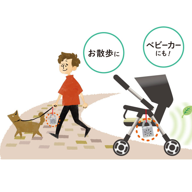 フィトンα虫よけ吊り下げタイプ 2個入 フィトンα虫よけ吊り下げタイプ画像