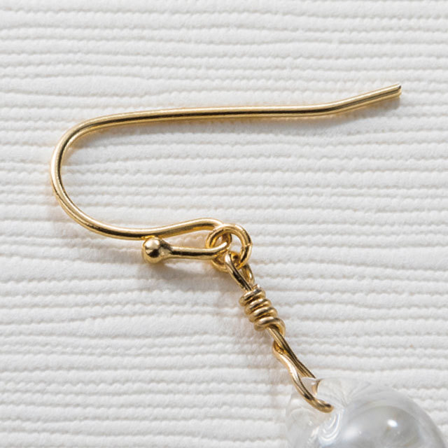 【HARIO(ハリオ)】ドロップ ピアス・イヤリング HARIOアクセサリーパーツA