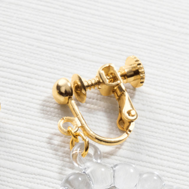 【HARIO(ハリオ)】ドロップ ピアス・イヤリング HARIOアクセサリーパーツE