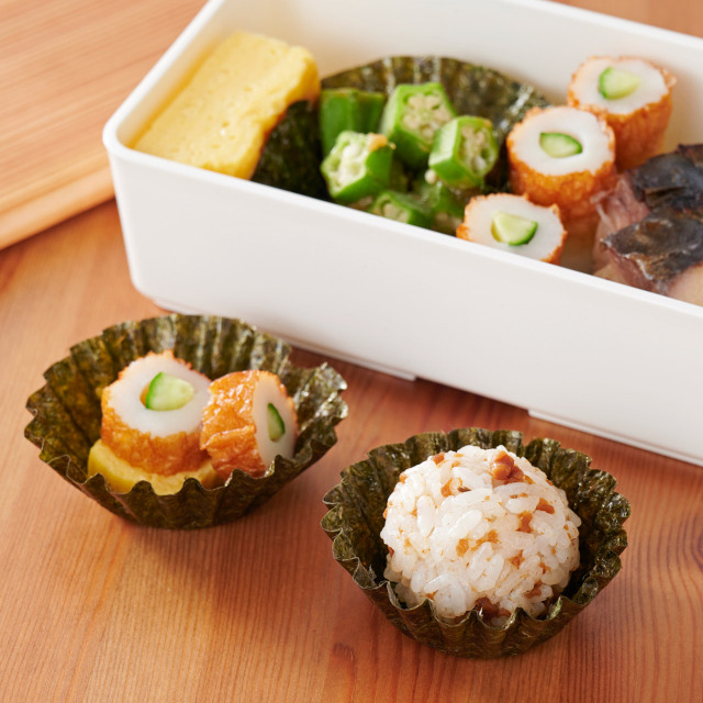 【食べられるおかずカップ】旨っ!焼のりカップ(24枚入) 旨っ!焼のりカップ画像